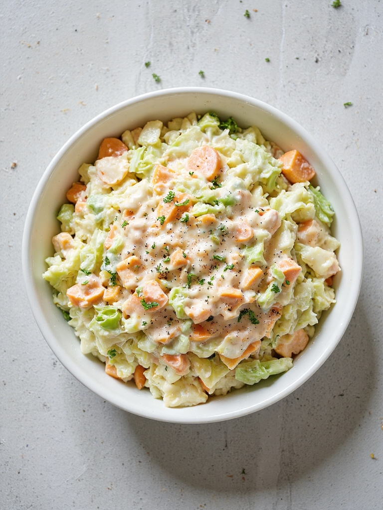 classic creamy coleslaw recipe