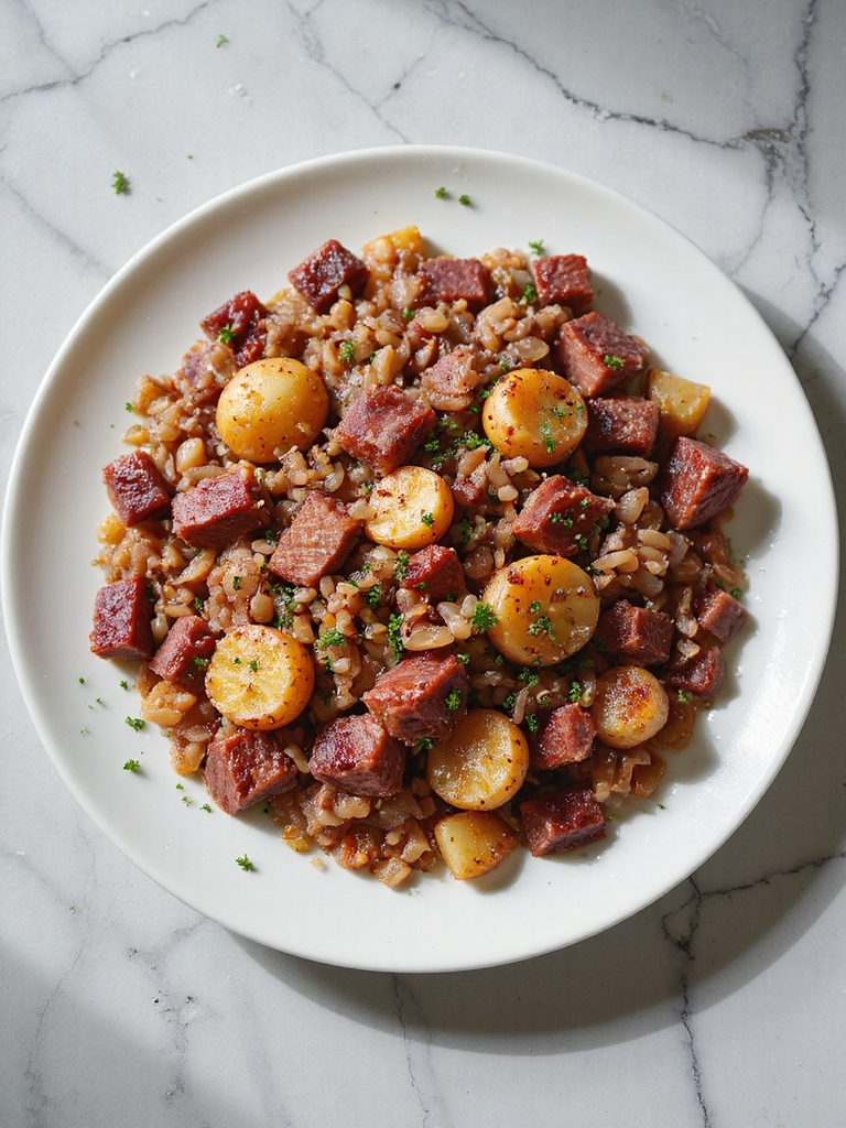 classic crispy corned beef hash