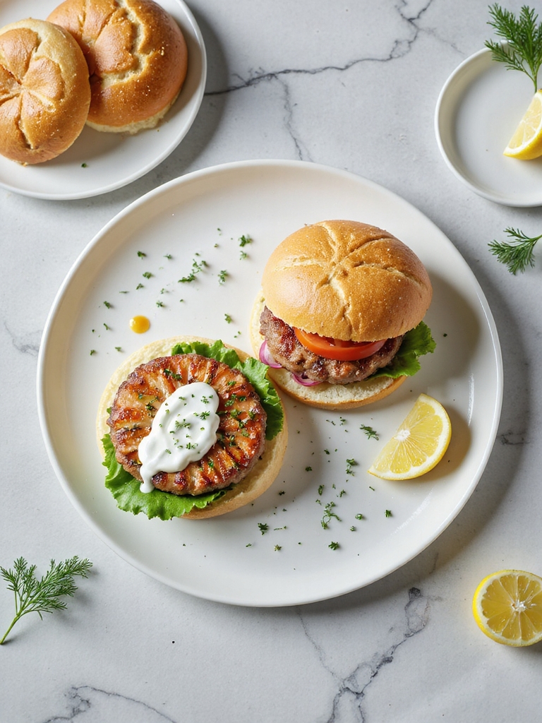 classic salmon burger delight