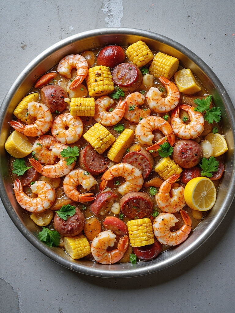 classic southern shrimp boil