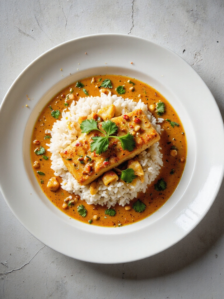 coconut curry mahi mahi delight