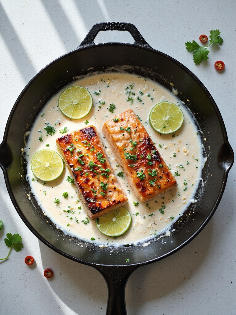 coconut lime salmon recipe