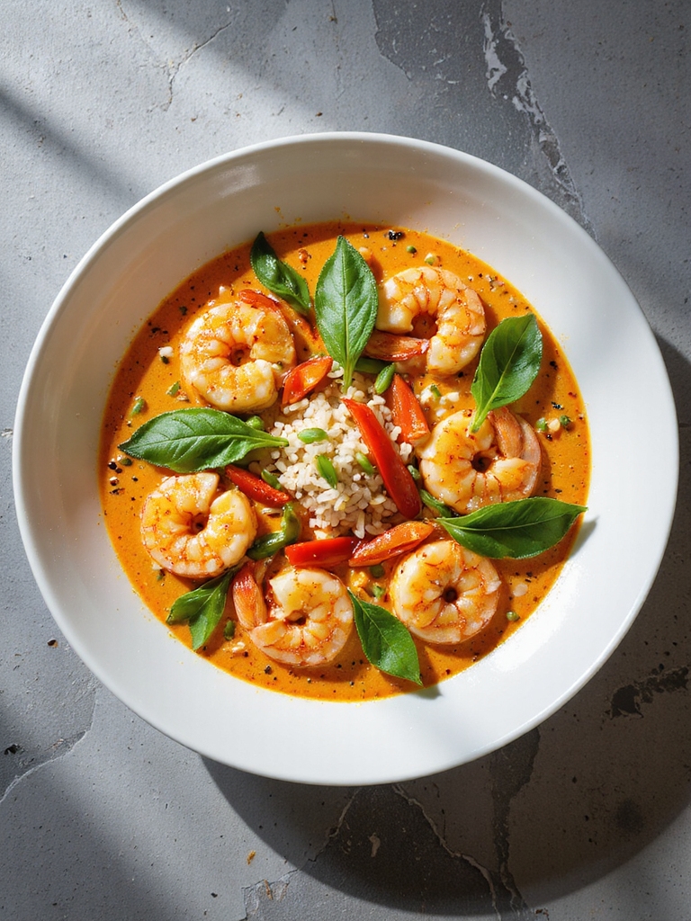 coconut shrimp curry delight