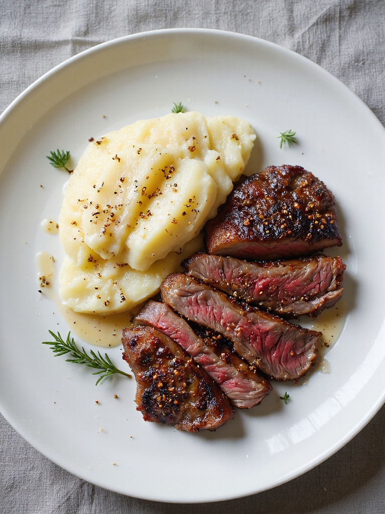 coffee rubbed sirloin perfection