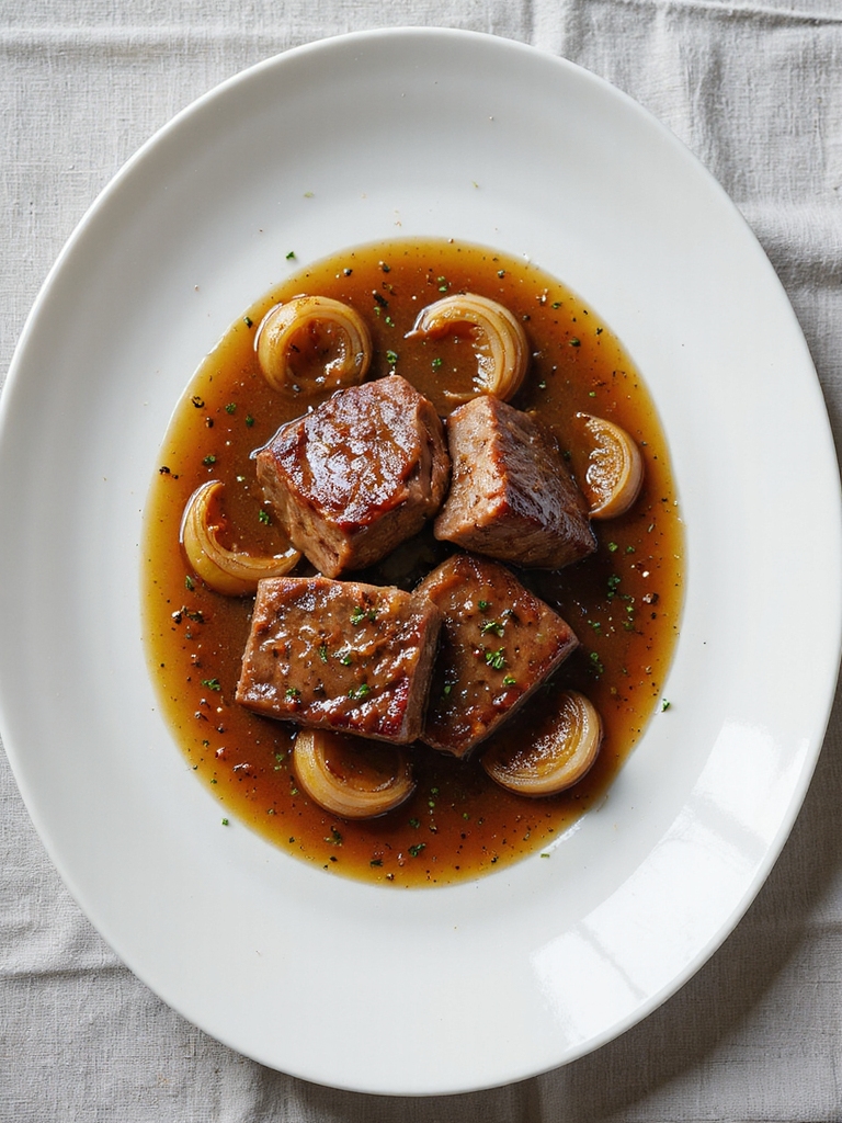 comforting cubed steak gravy