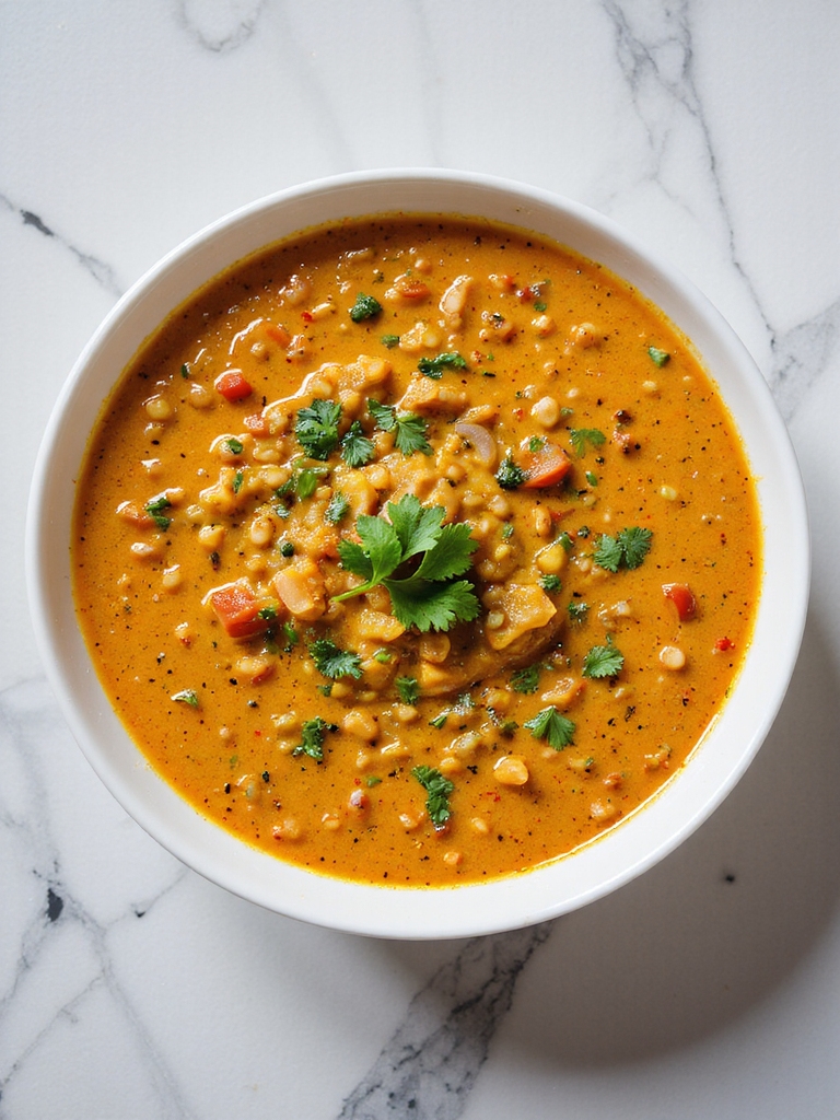 comforting flavorful lentil dish