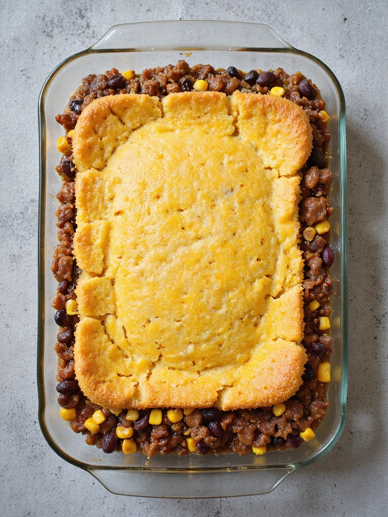 comforting southwestern beef casserole