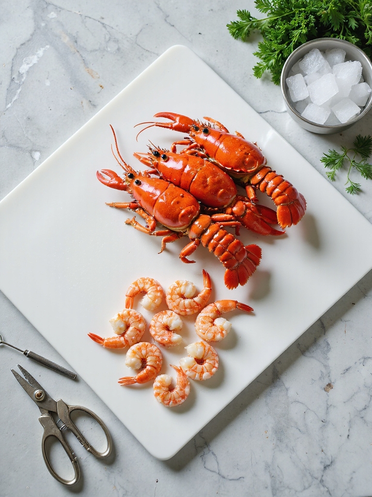 cook and peel seafood