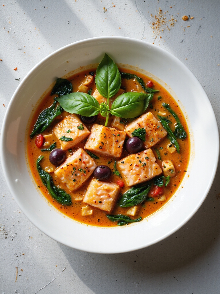 cozy creamy salmon chowder