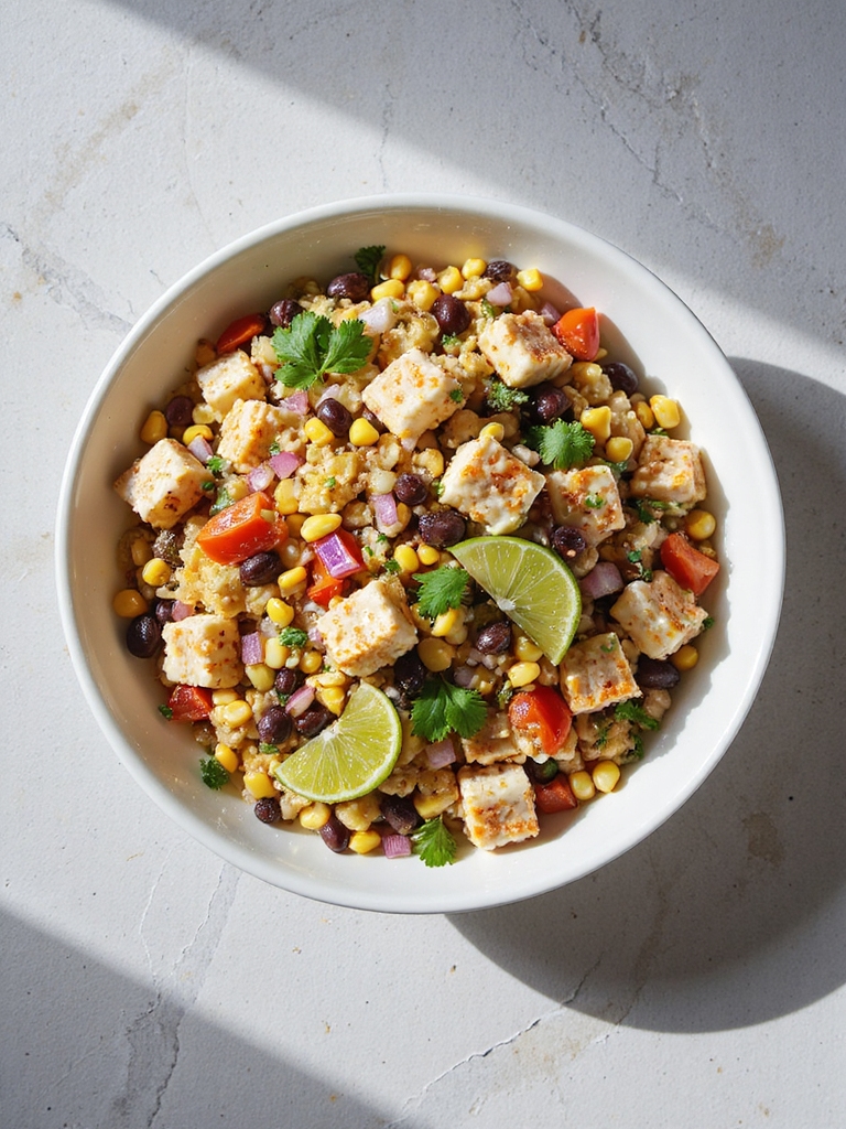 crab corn beans fiesta