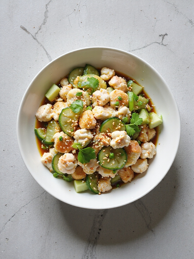 crab cucumber salad recipe