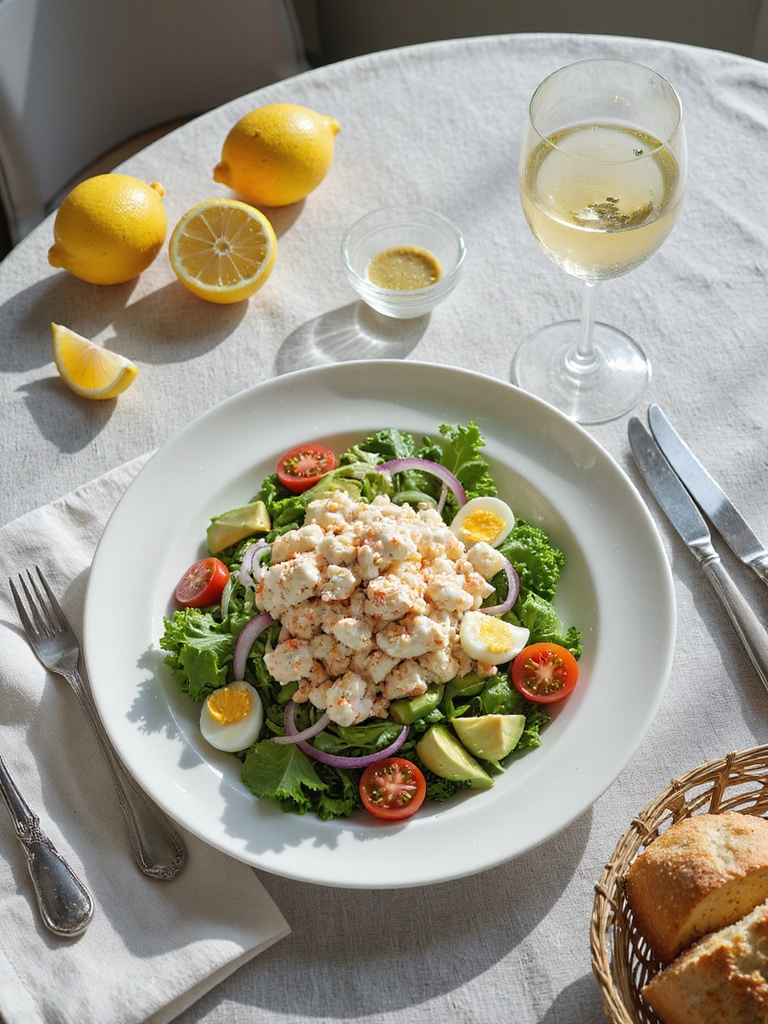 crab louie salad pairings