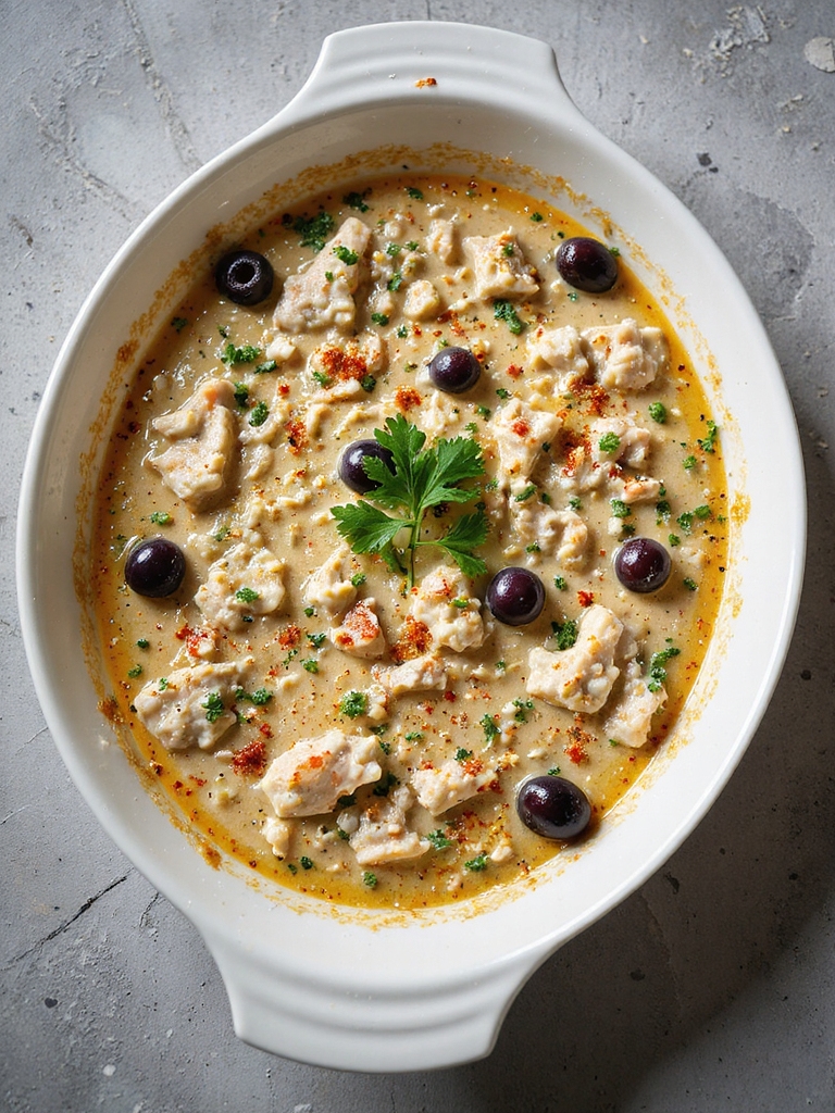 crab olive feta dip