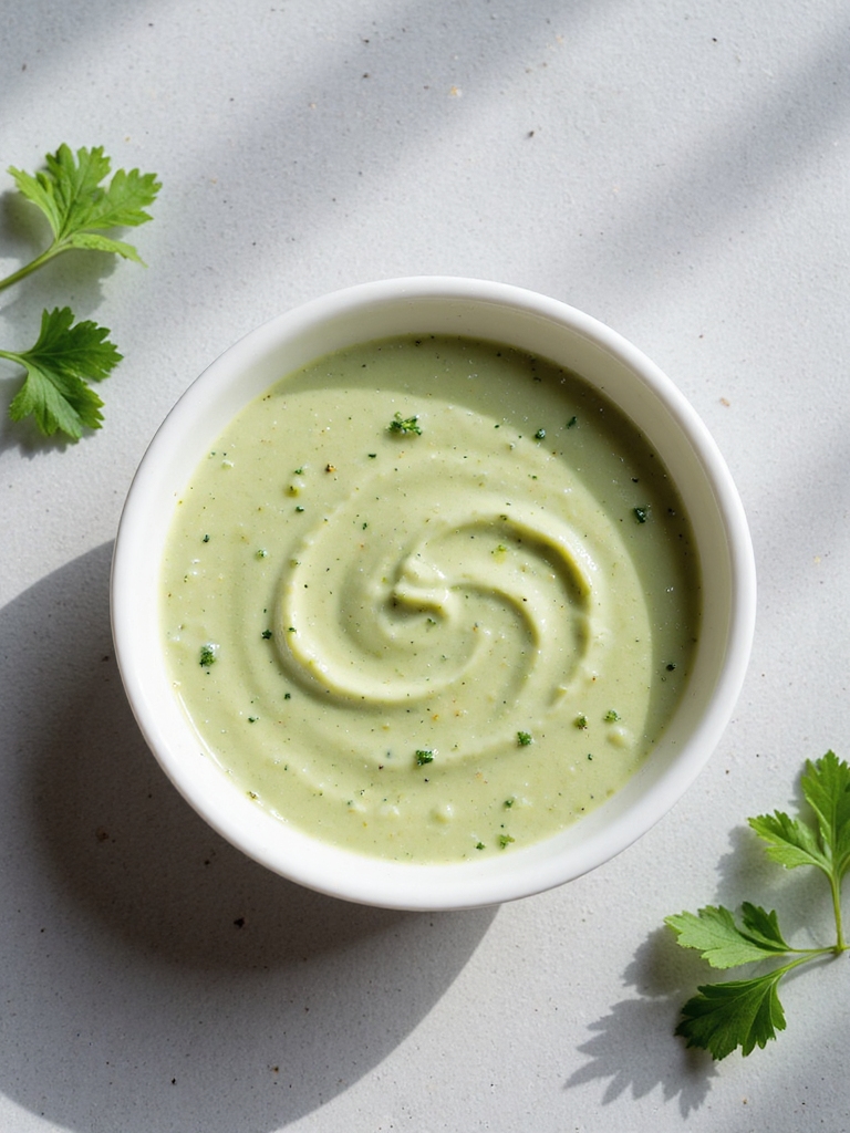 creamy avocado cilantro sauce
