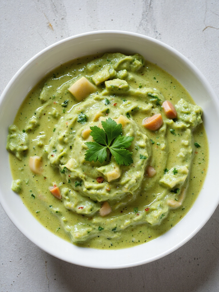 creamy avocado lime guacamole