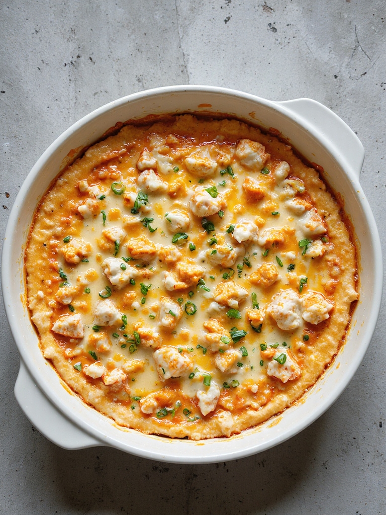 creamy buffalo crab dip