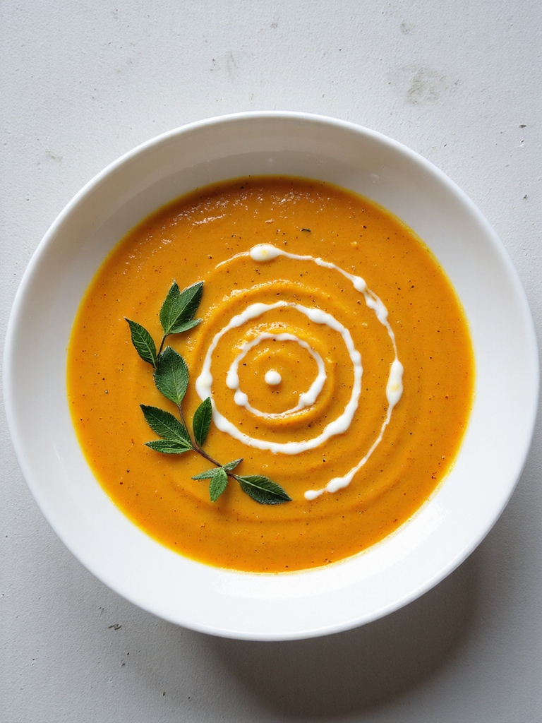 creamy butternut squash soup