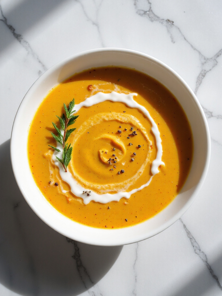 creamy butternut squash soup