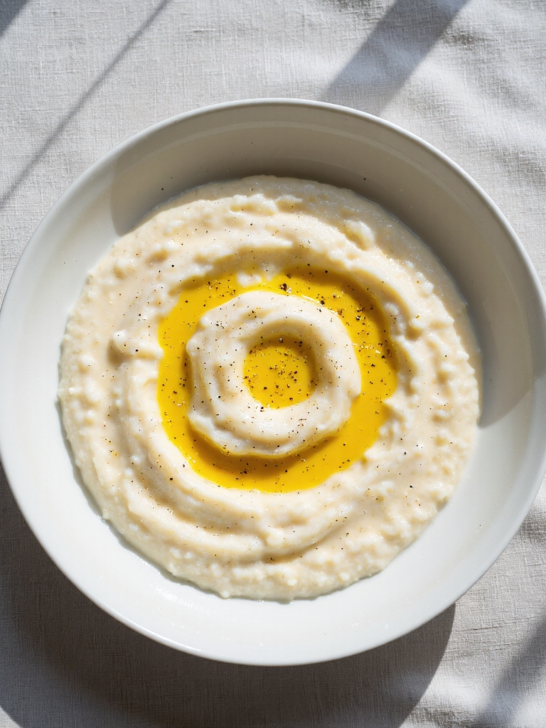 creamy buttery corn grits
