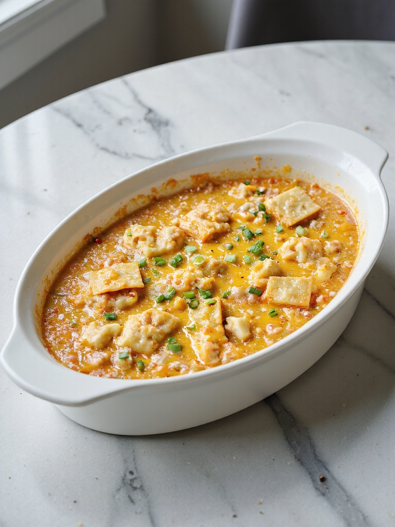 creamy cheesy crab dip