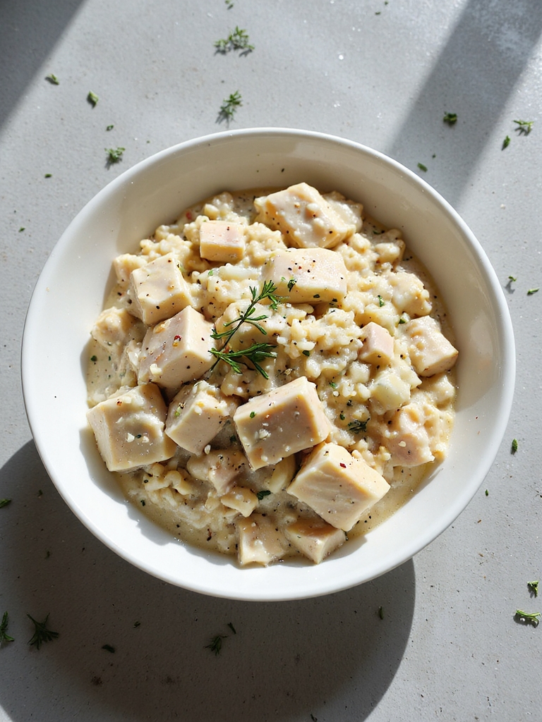 creamy chicken rice instant pot