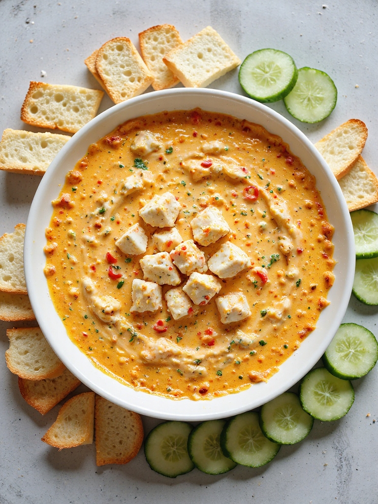creamy crab and cheese dip