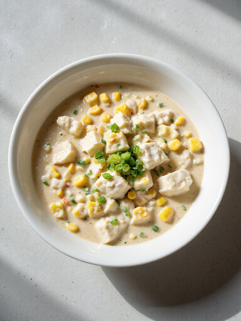 creamy crab and corn delight