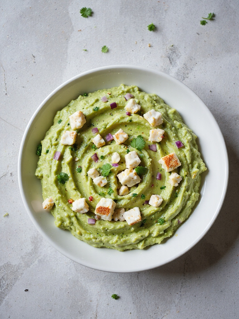 creamy crab avocado dip