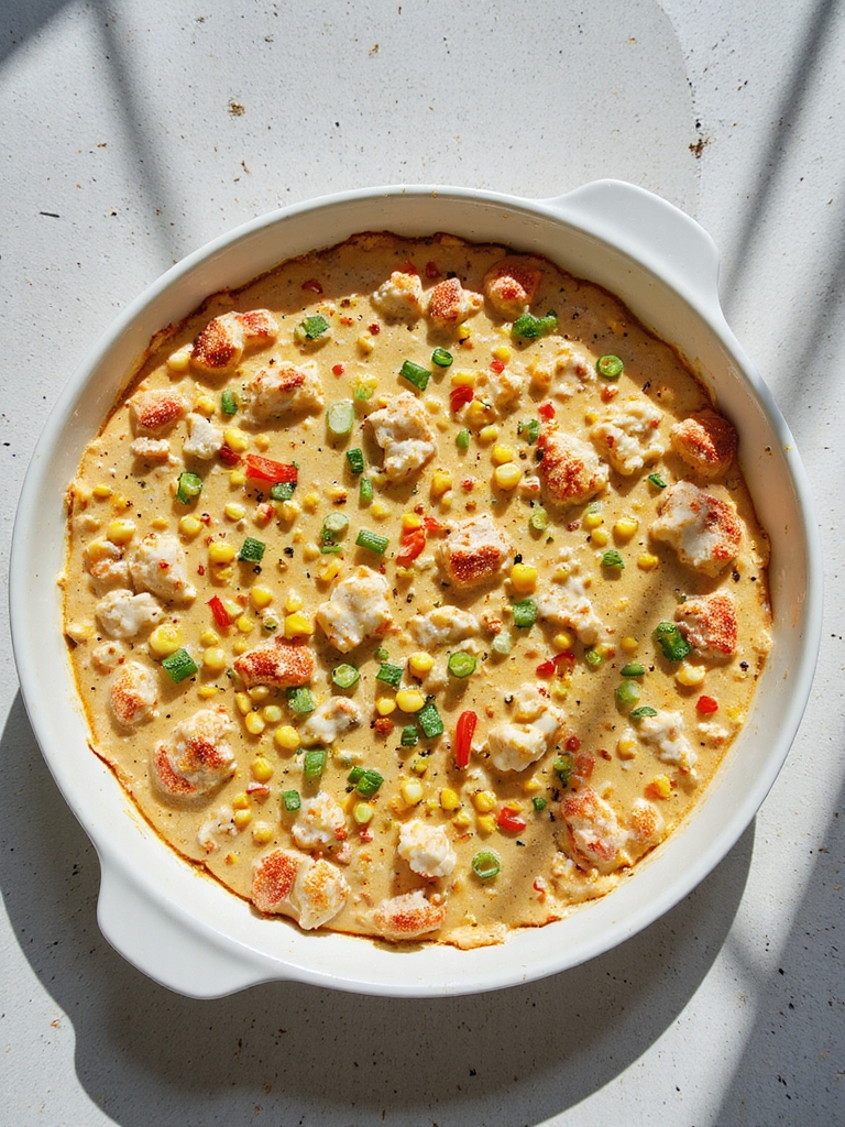 creamy crab corn dip