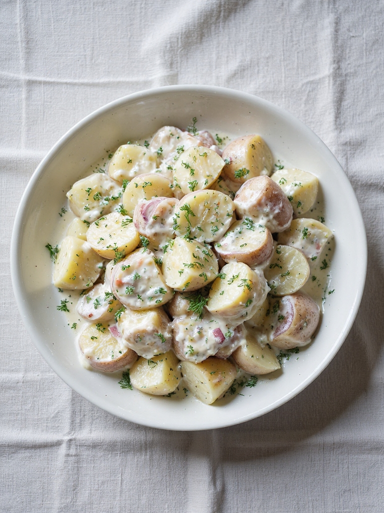 creamy dill potato salad
