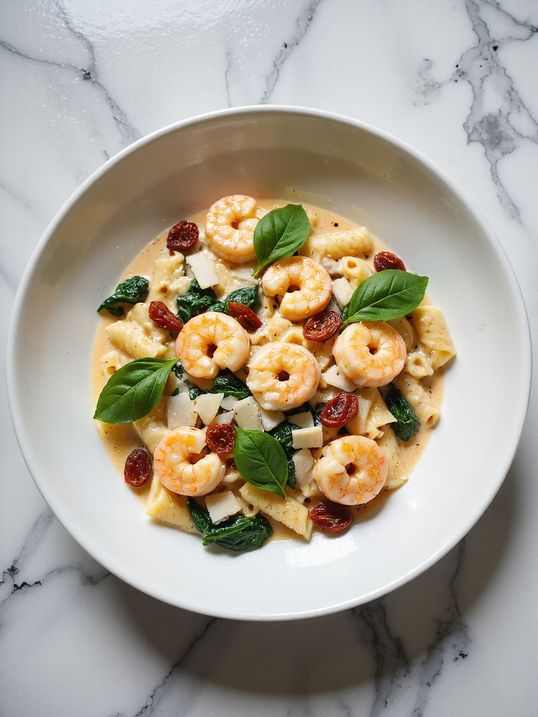 creamy garlic butter shrimp