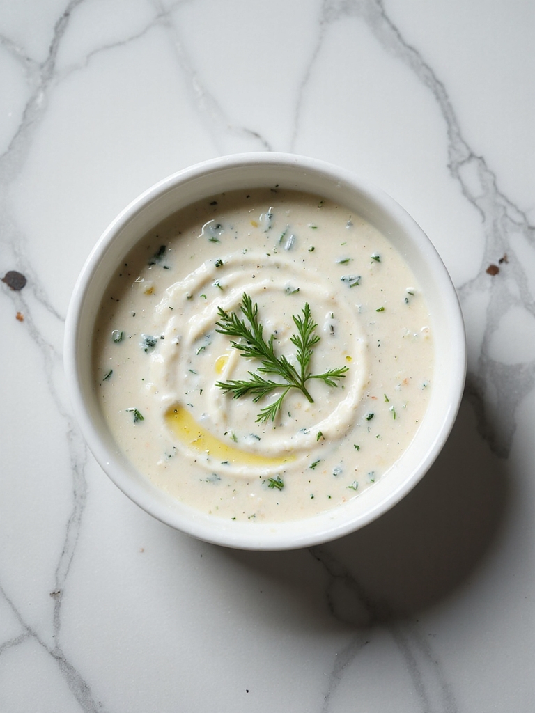 creamy herb seafood sauce