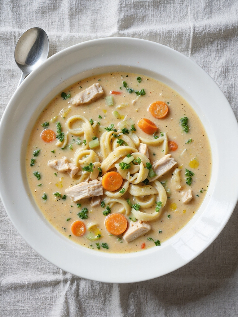 creamy instant pot chicken soup