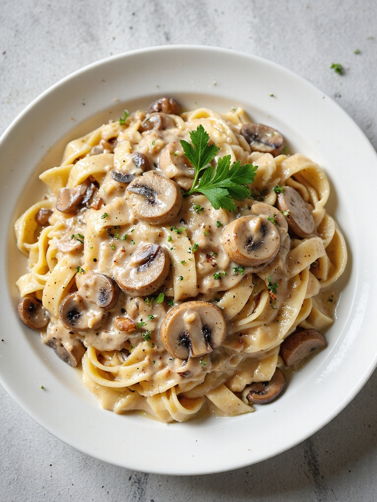 creamy mushroom instant pot delight