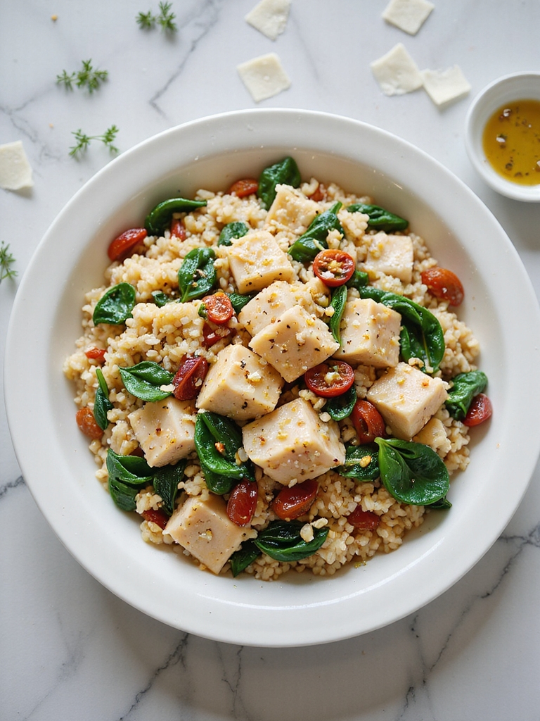 creamy one pot chicken rice