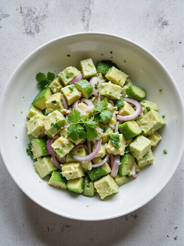 creamy refreshing summer salad