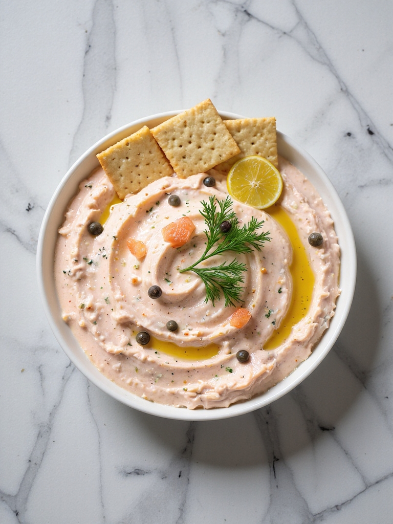 creamy salmon dill dip