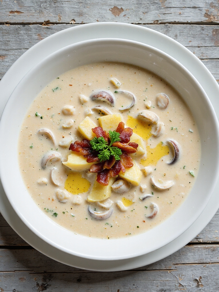 creamy seafood comfort soup