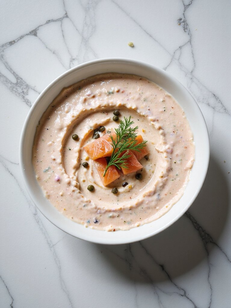 creamy smoked salmon dip