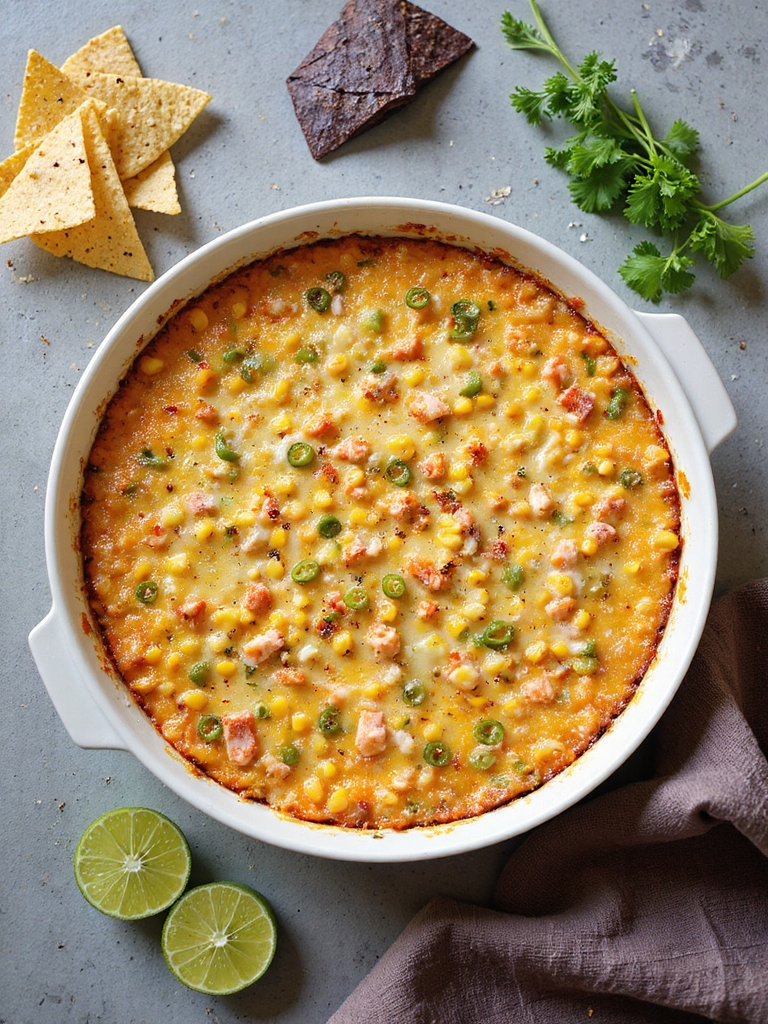creamy southwestern crab dip