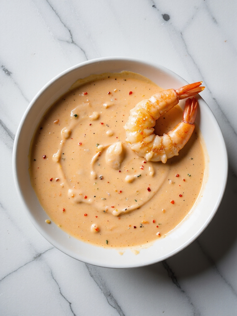 creamy spicy shrimp sauce