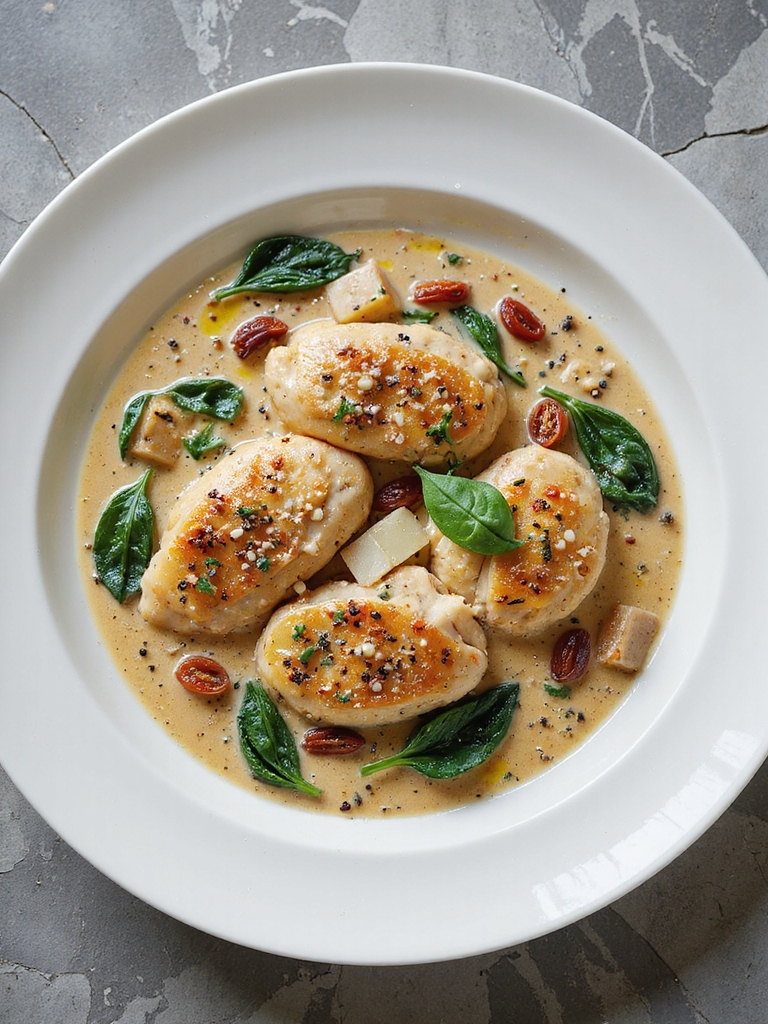 creamy tuscan chicken recipe