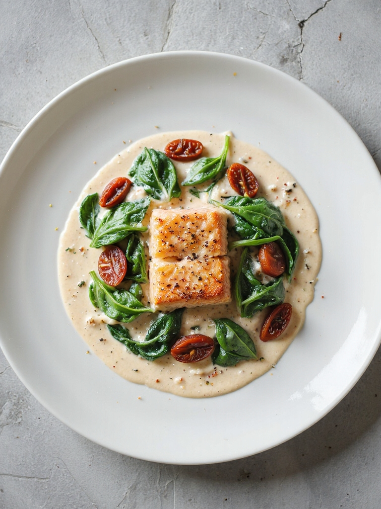 creamy tuscan salmon recipe