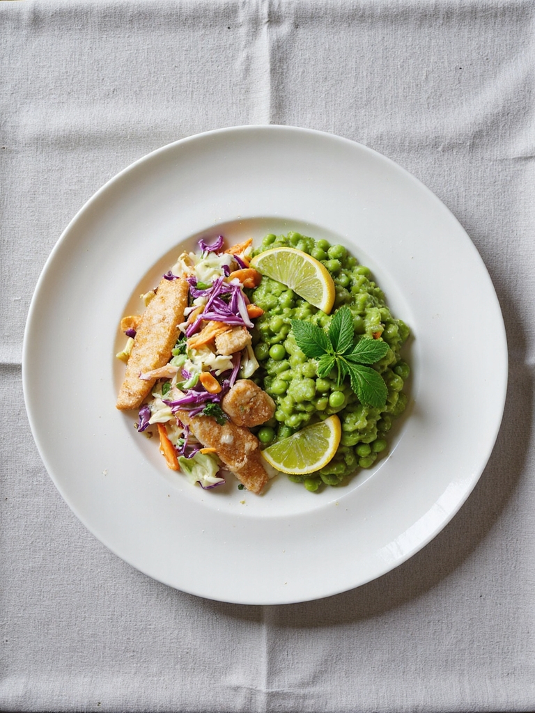 creative fish and chips sides