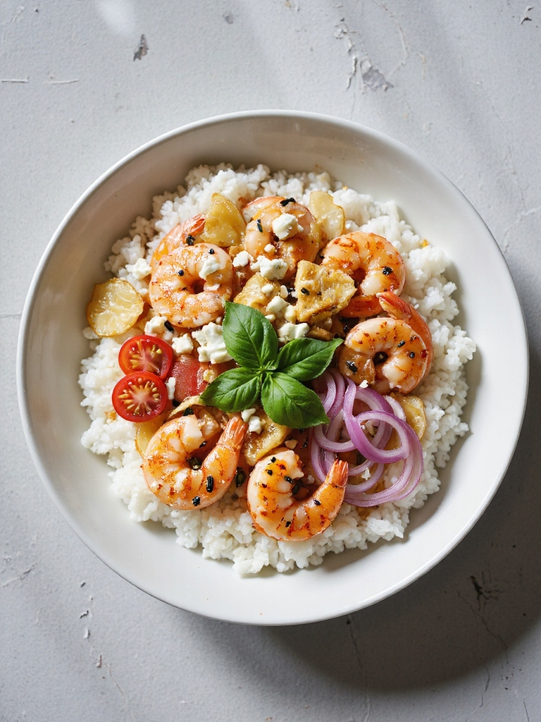 creative toppings for shrimp