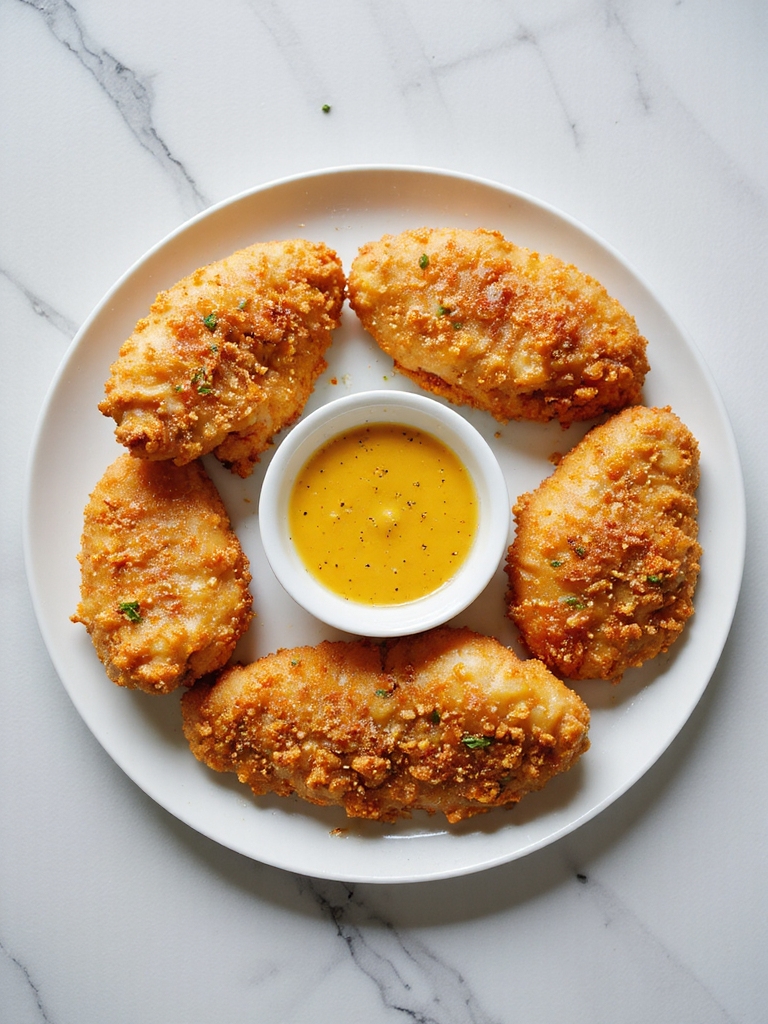 crispy air fried chicken tenders