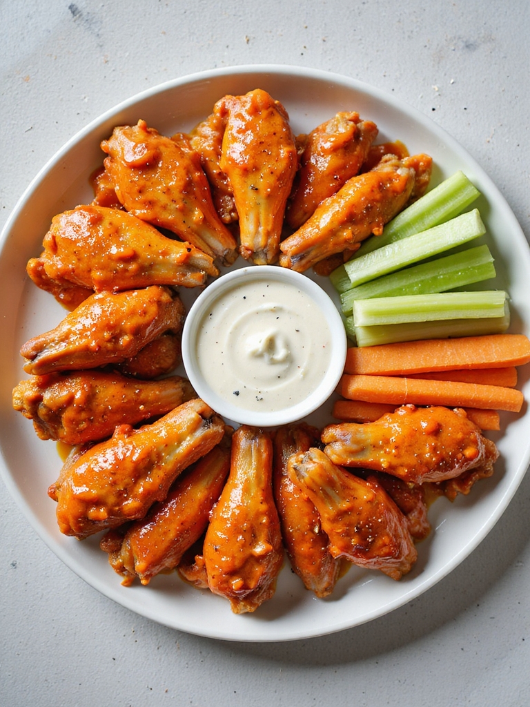 crispy air fryer buffalo wings