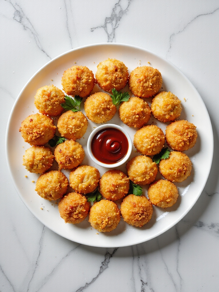crispy air fryer chicken nuggets