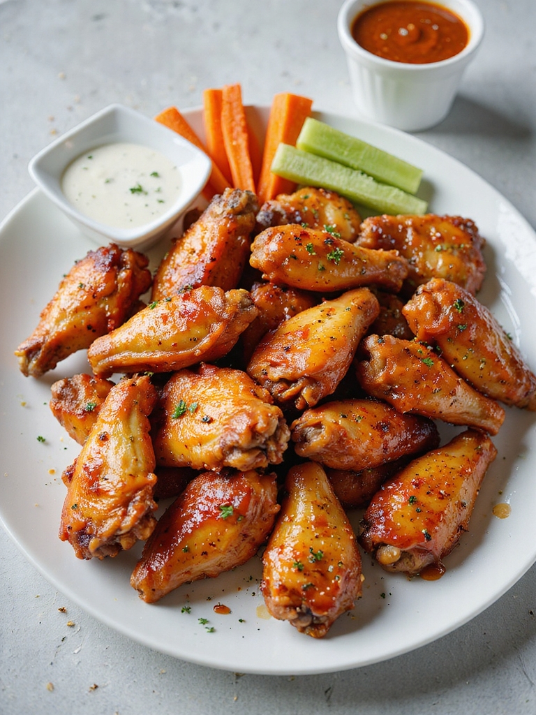 crispy air fryer wings