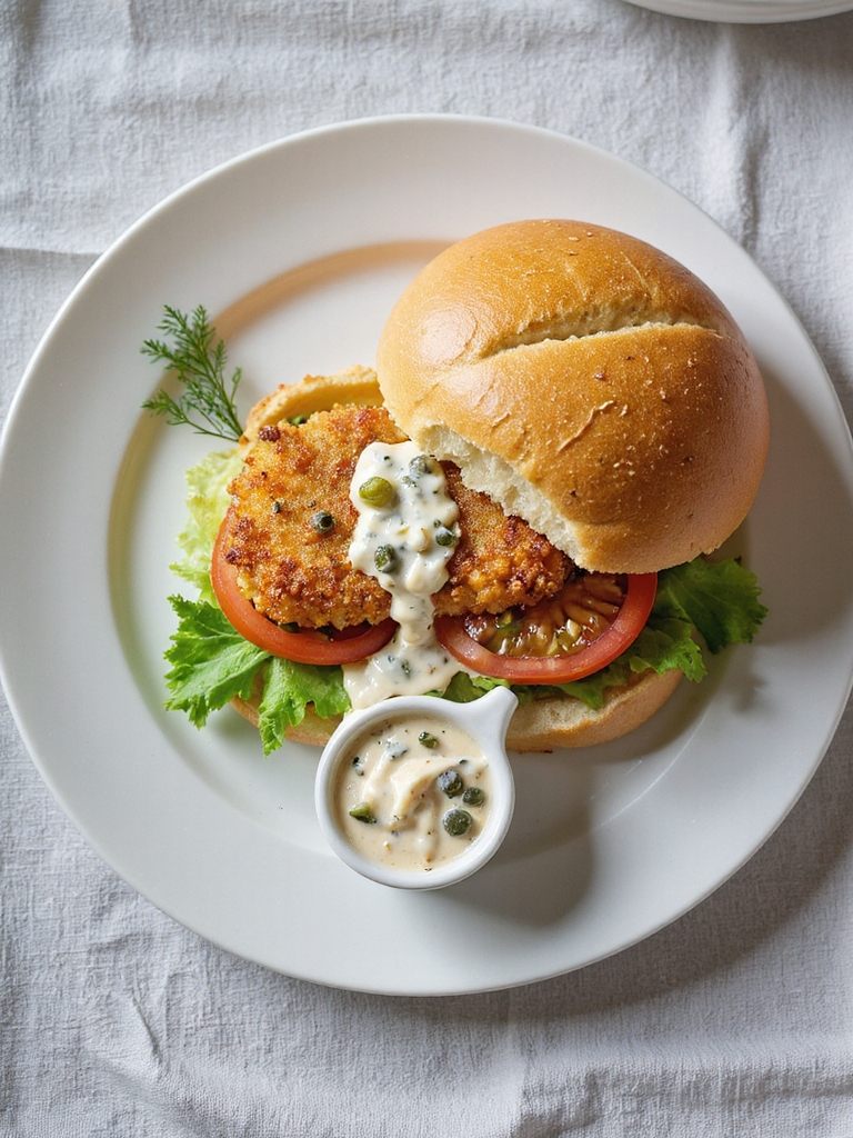 crispy cod sandwich recipe